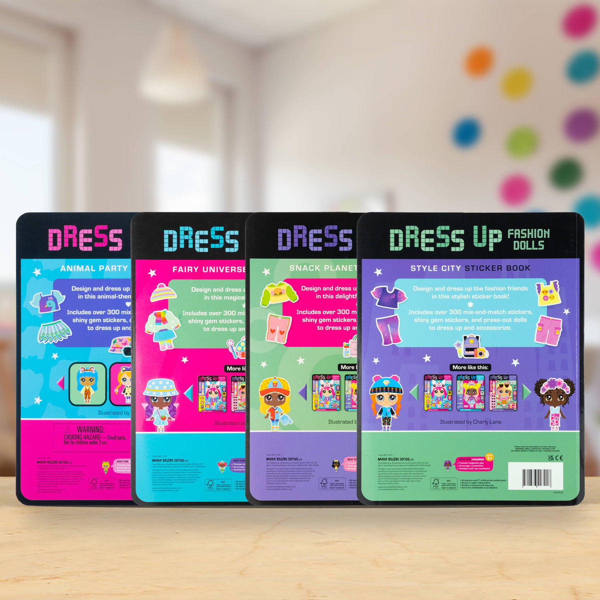 Dress up Fashion Dolls Pack