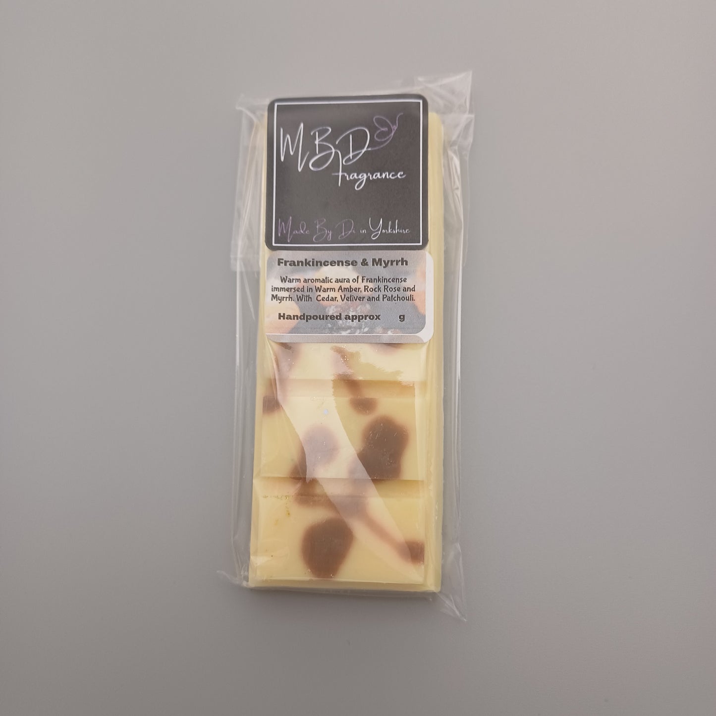 Frankincense & Myrrh Wax Melts 50g Snap Bar