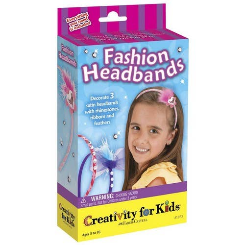Creativity for Kids Fashion Headbands Mini Craft Kit