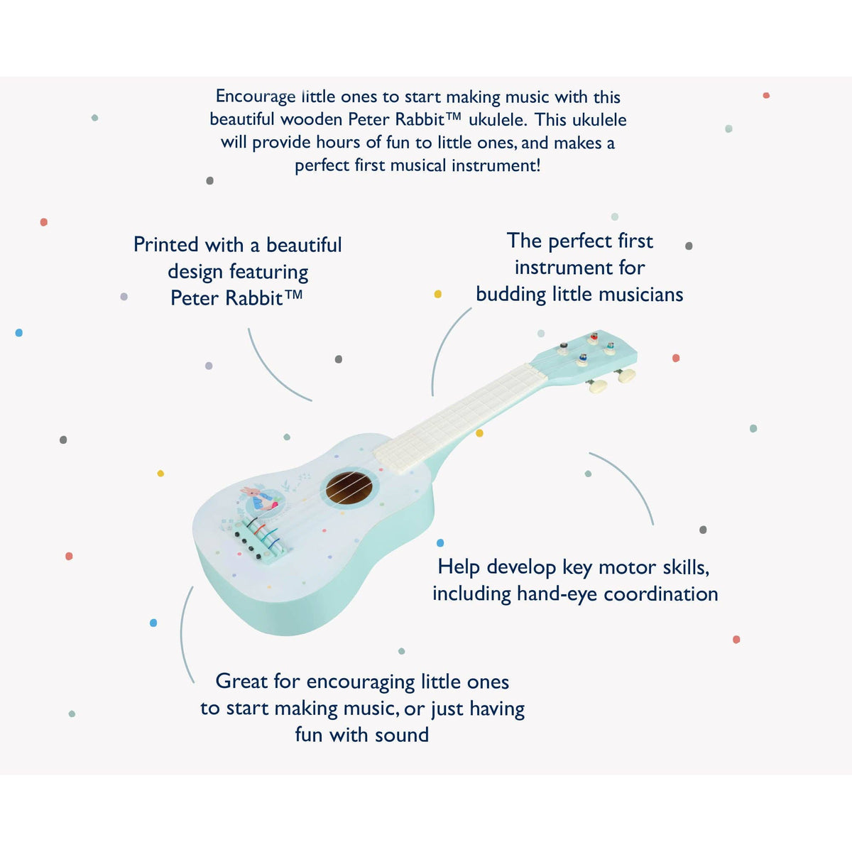 Peter Rabbit™ Wooden Ukulele