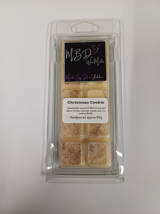 Christmas Cookie Wax Melts 50g Snap Bar