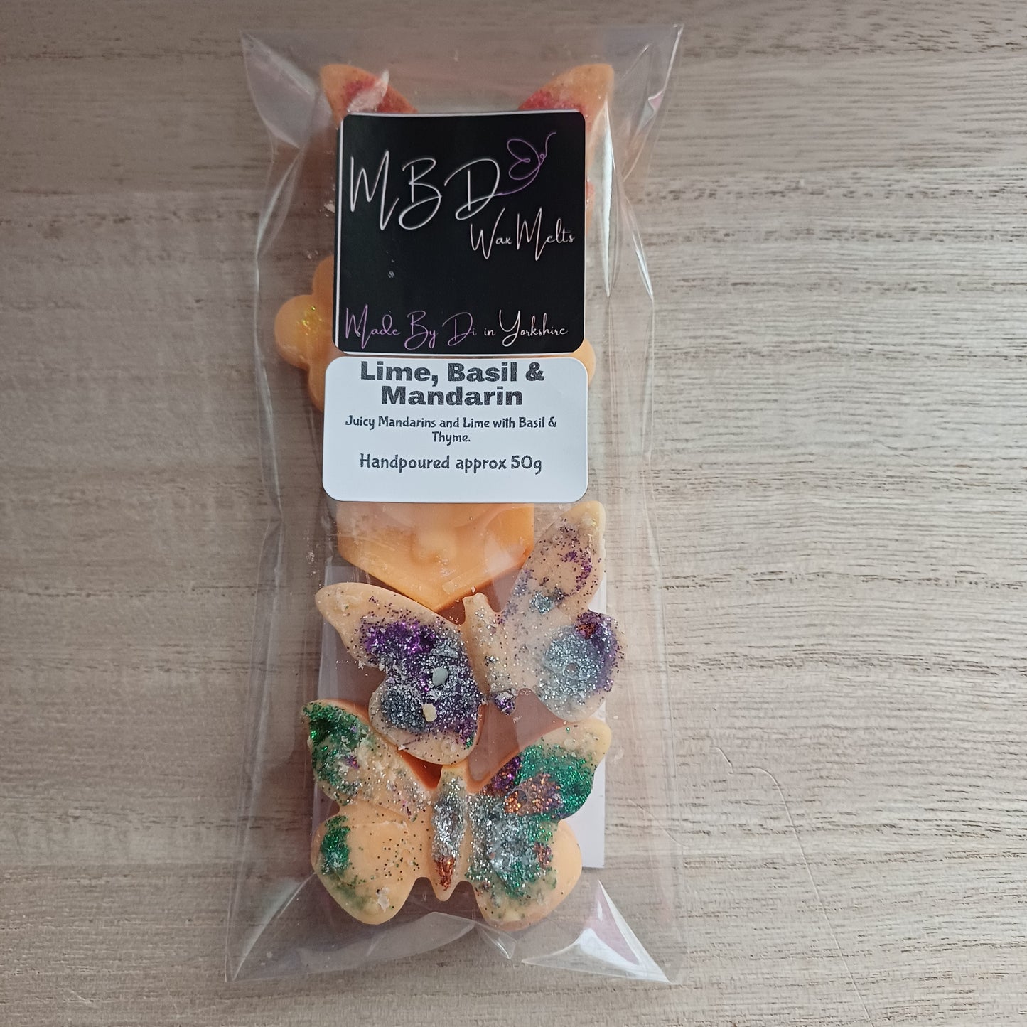 Lime, Basil and Mandarin Wax Melts