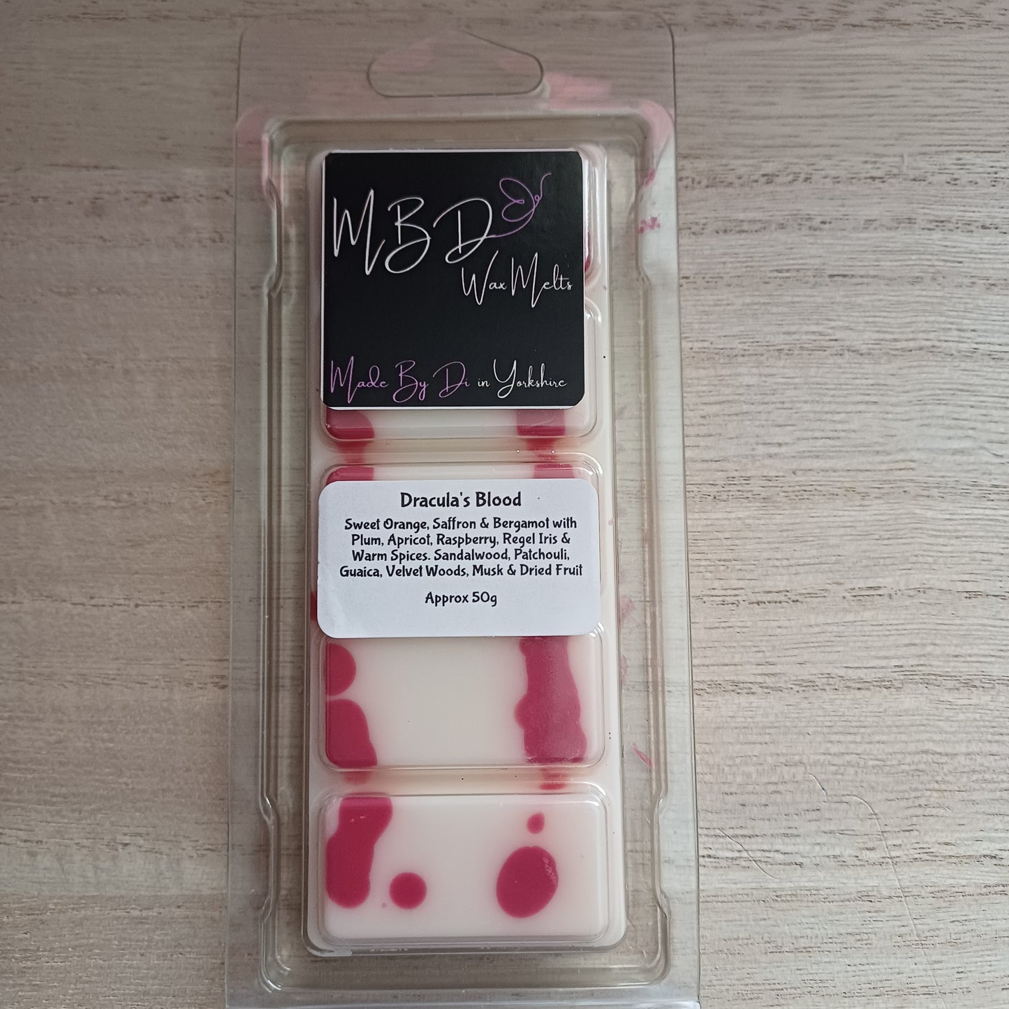 Draculas/Vampire Blood Wax Melts