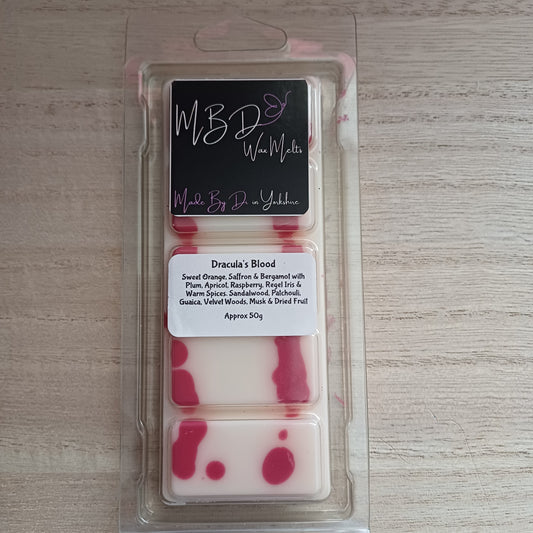 Draculas/Vampire Blood Wax Melts