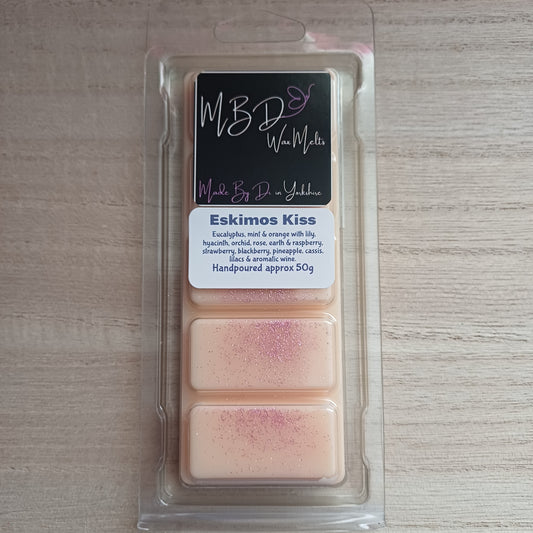 Eskimos Kiss Wax Melts 50g Snap Bar