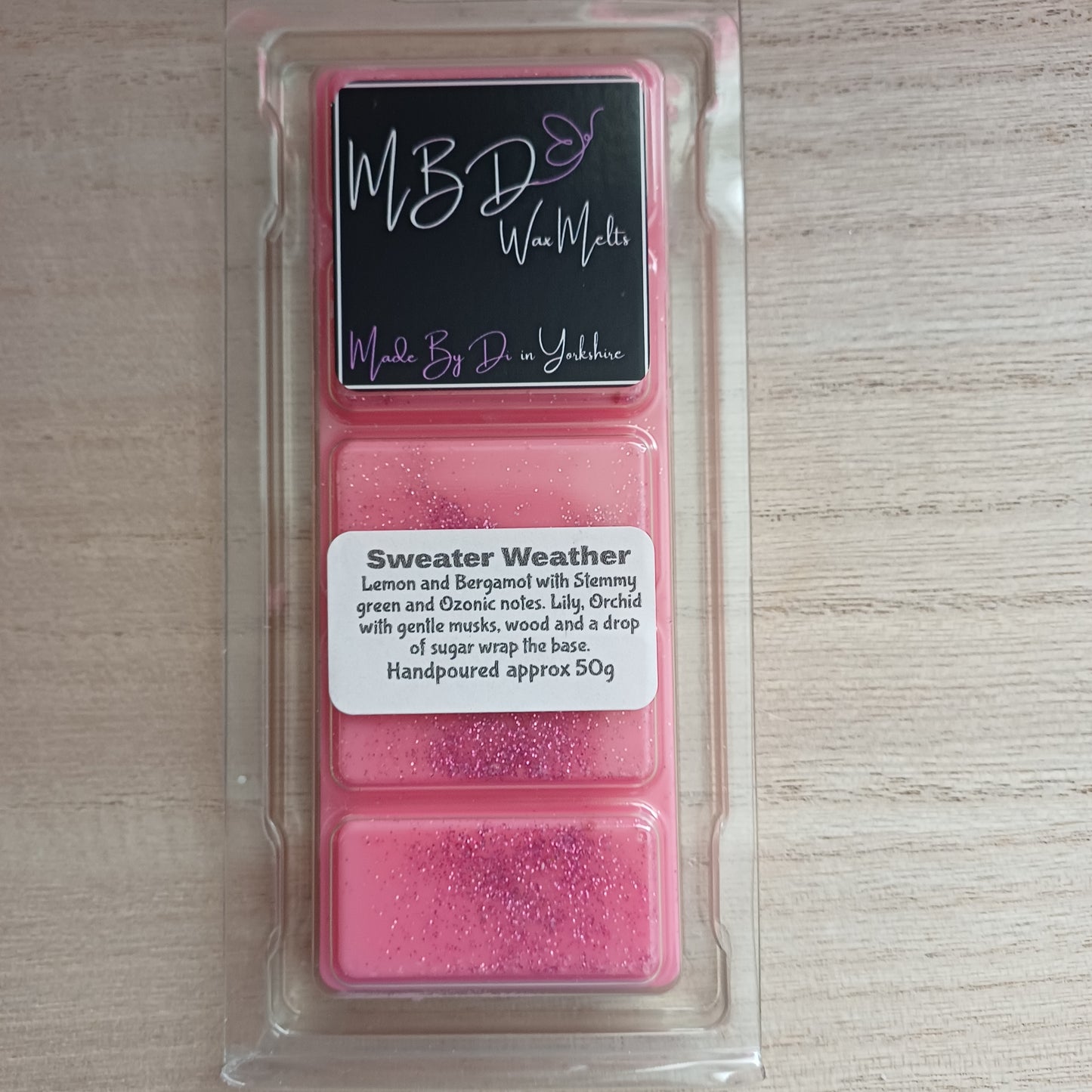 Sweater Weather Wax Melts 50g Snap Bar