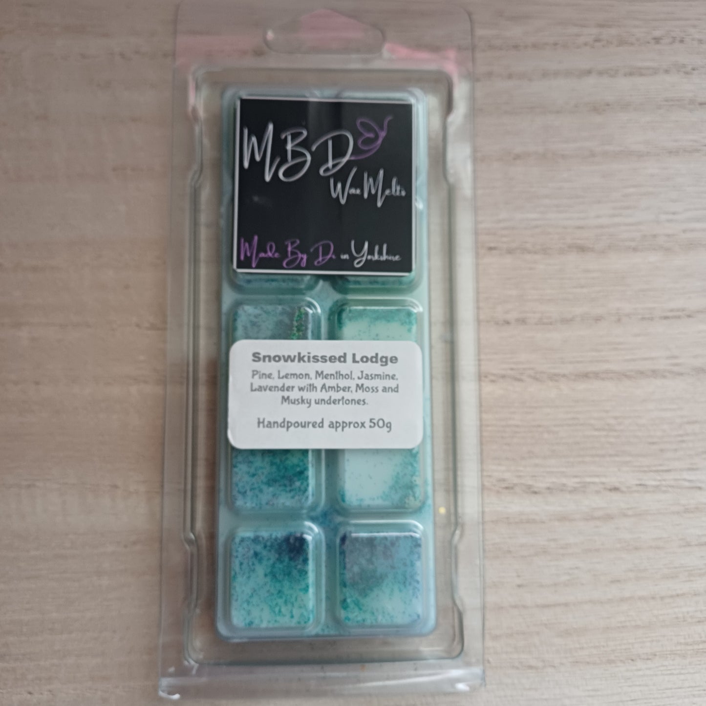 Snow Kissed Lodge Wax Melts 50g Snap Bar