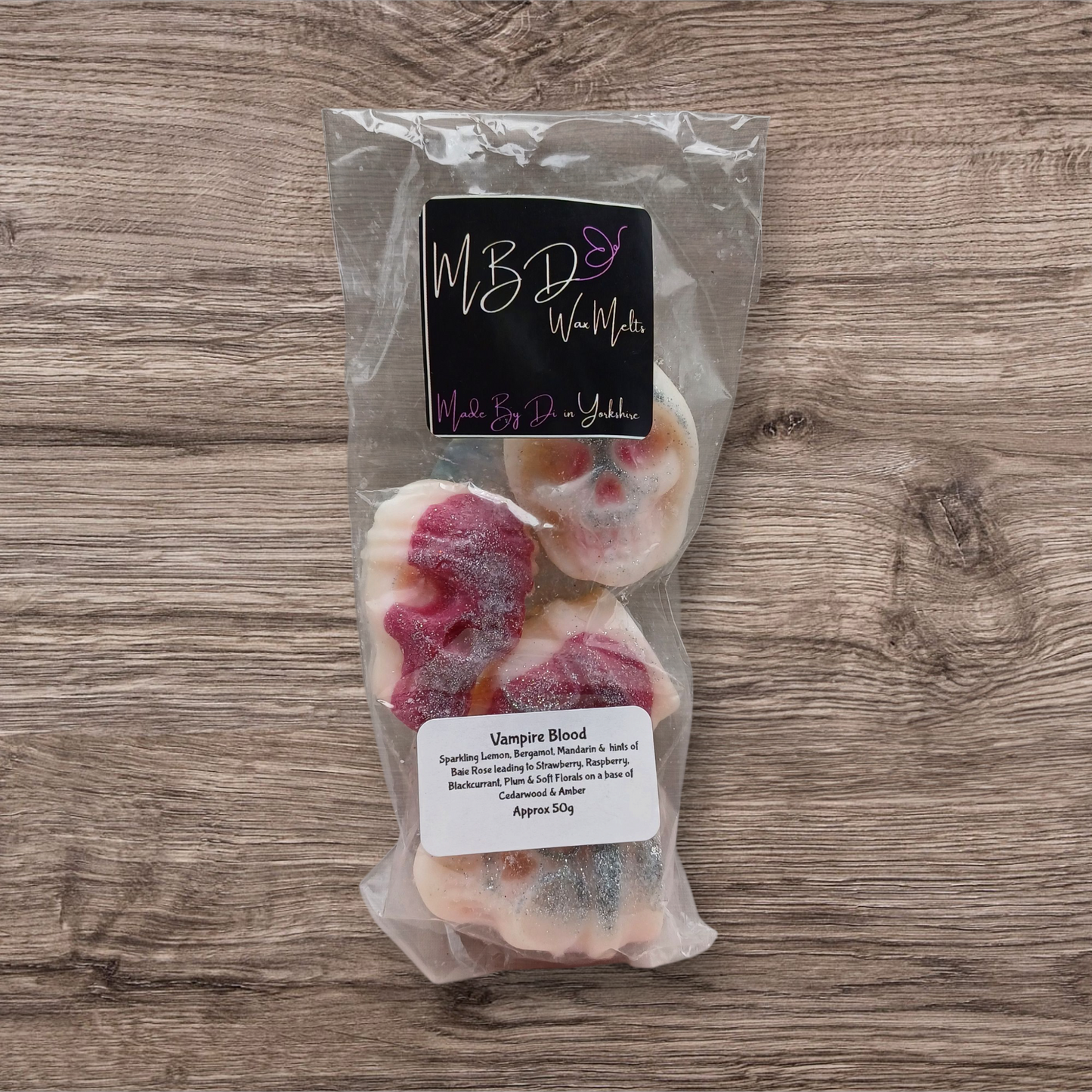 Draculas/Vampire Blood Wax Melts