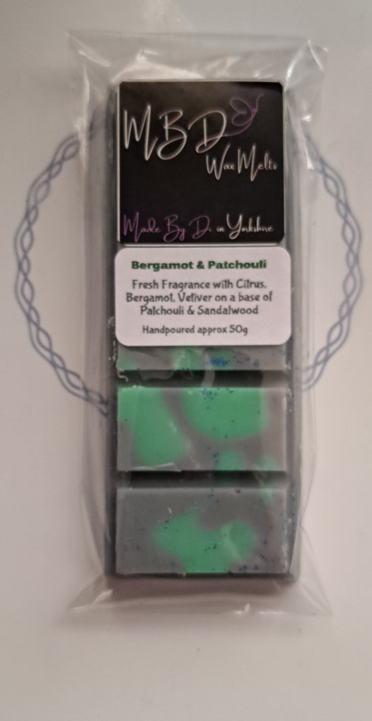 Bergamot & Patchouli Wax Melts