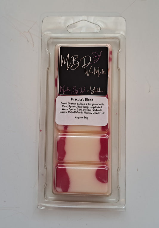 Draculas/Vampire Blood Wax Melts