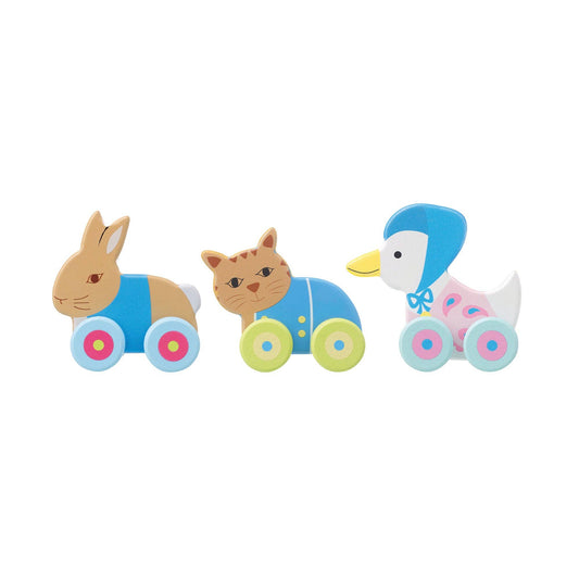 Peter Rabbit™ Wooden First Push Toys