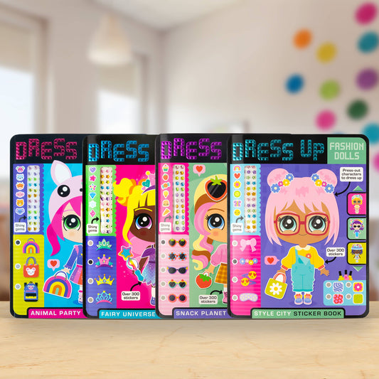 Dress up Fashion Dolls Pack