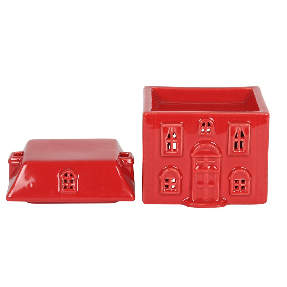 Red House Burner with lid