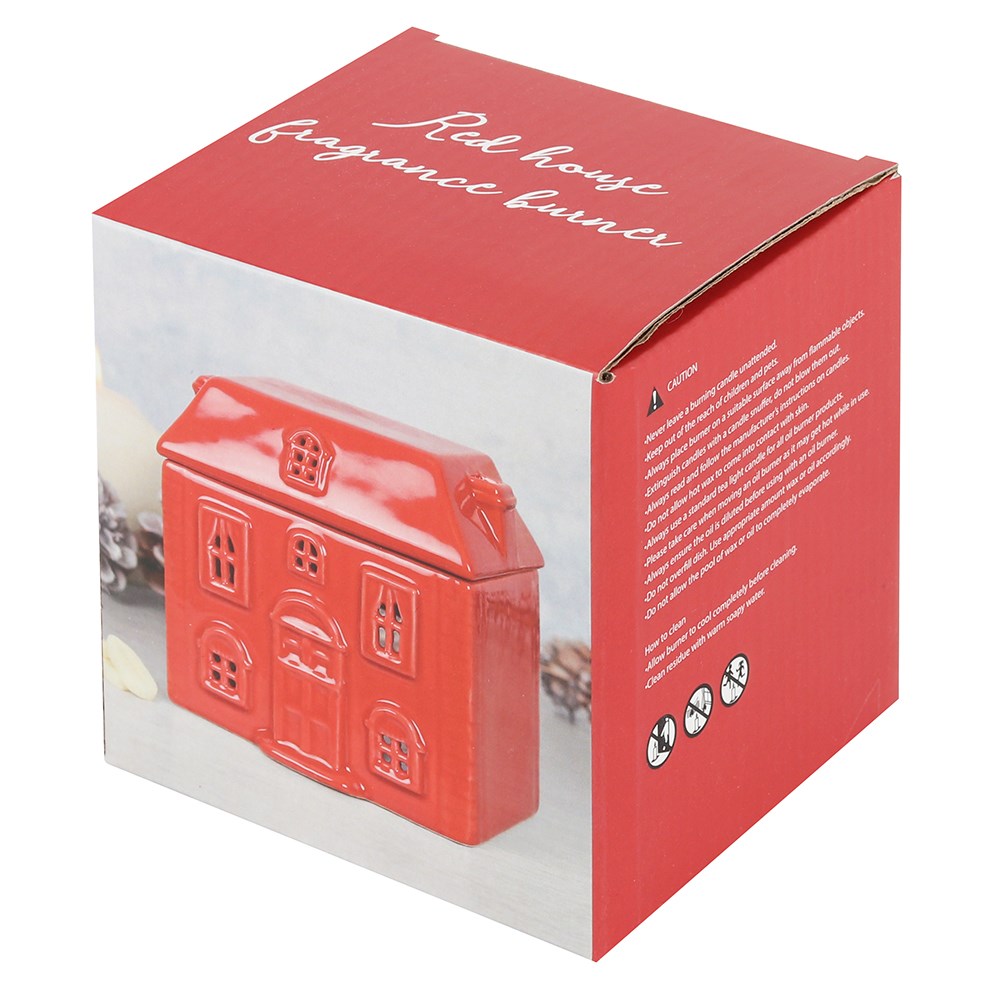 Red House Burner with lid