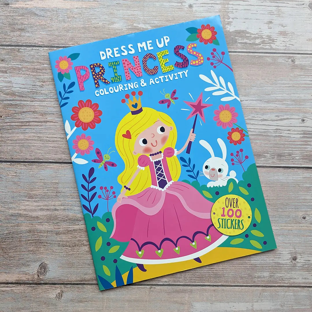 Dress Me Up Books Colouring Activity  Stickers Creative Imagination