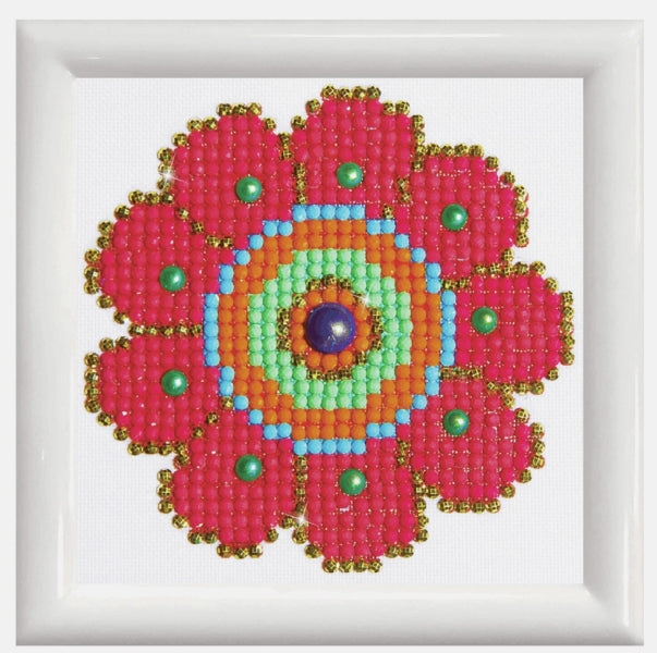Diamond Dotz Diamond Painting Kit: Flower Power