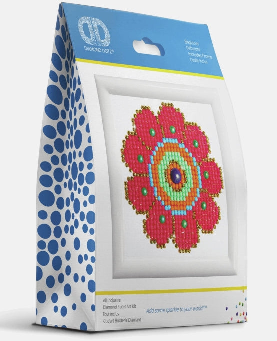 Diamond Dotz Diamond Painting Kit: Flower Power