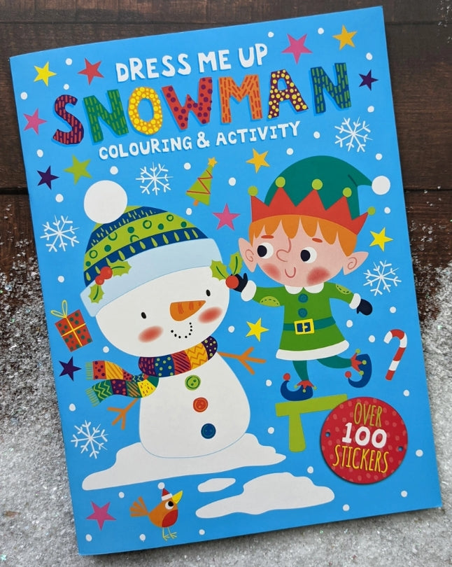 Dress Me Up Books Colouring Activity  Stickers Creative Imagination