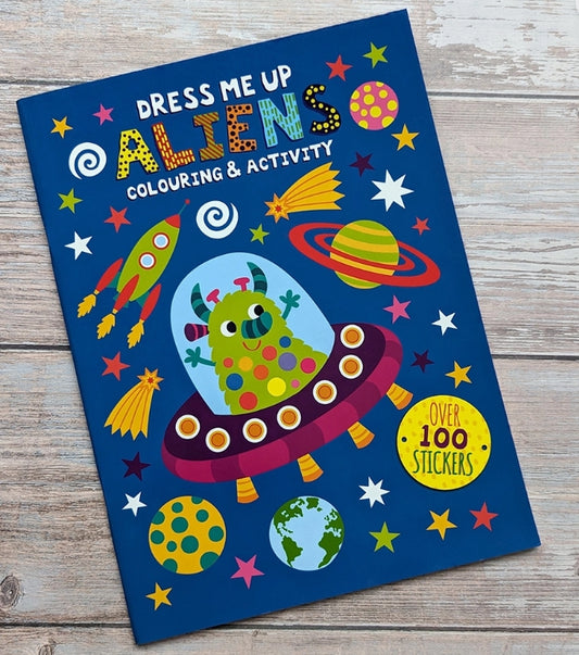 Dress Me Up Books Colouring Activity  Stickers Creative Imagination