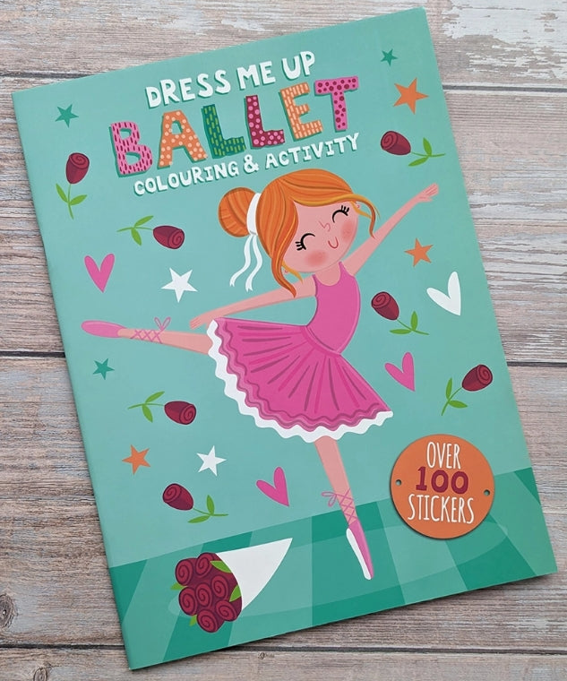 Dress Me Up Books Colouring Activity  Stickers Creative Imagination