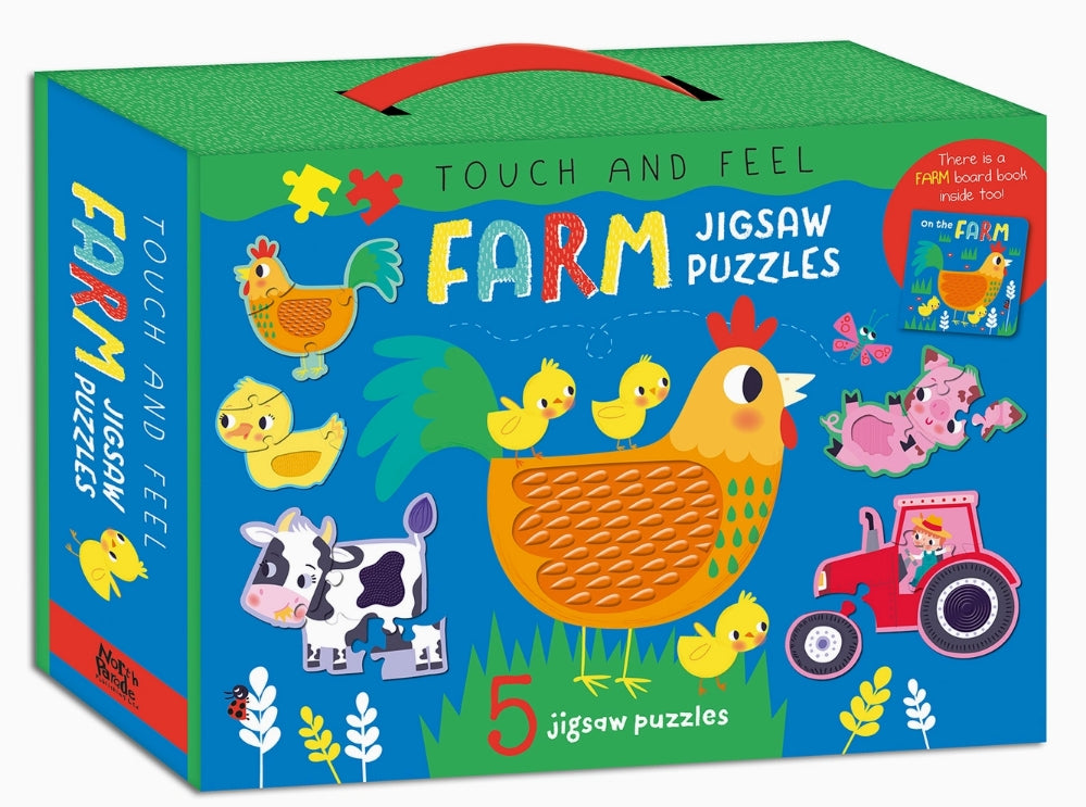 North Parade Publishing Touch and Feel Sensory Jigsaw Puzzles