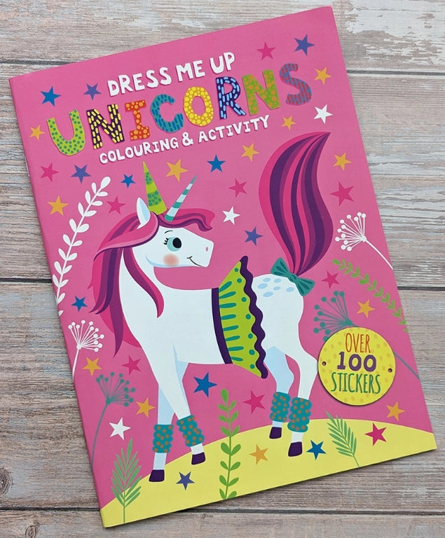 Dress Me Up Books Colouring Activity  Stickers Creative Imagination