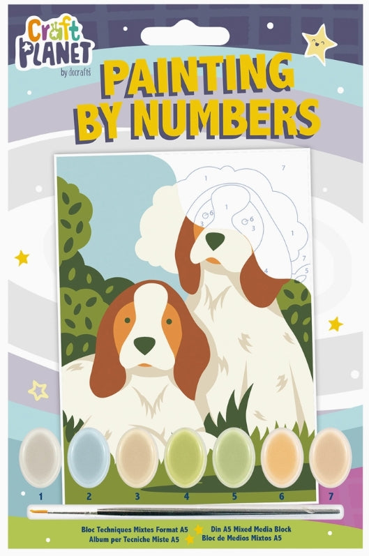Craft Planet A5  Mini Paint by Numbers