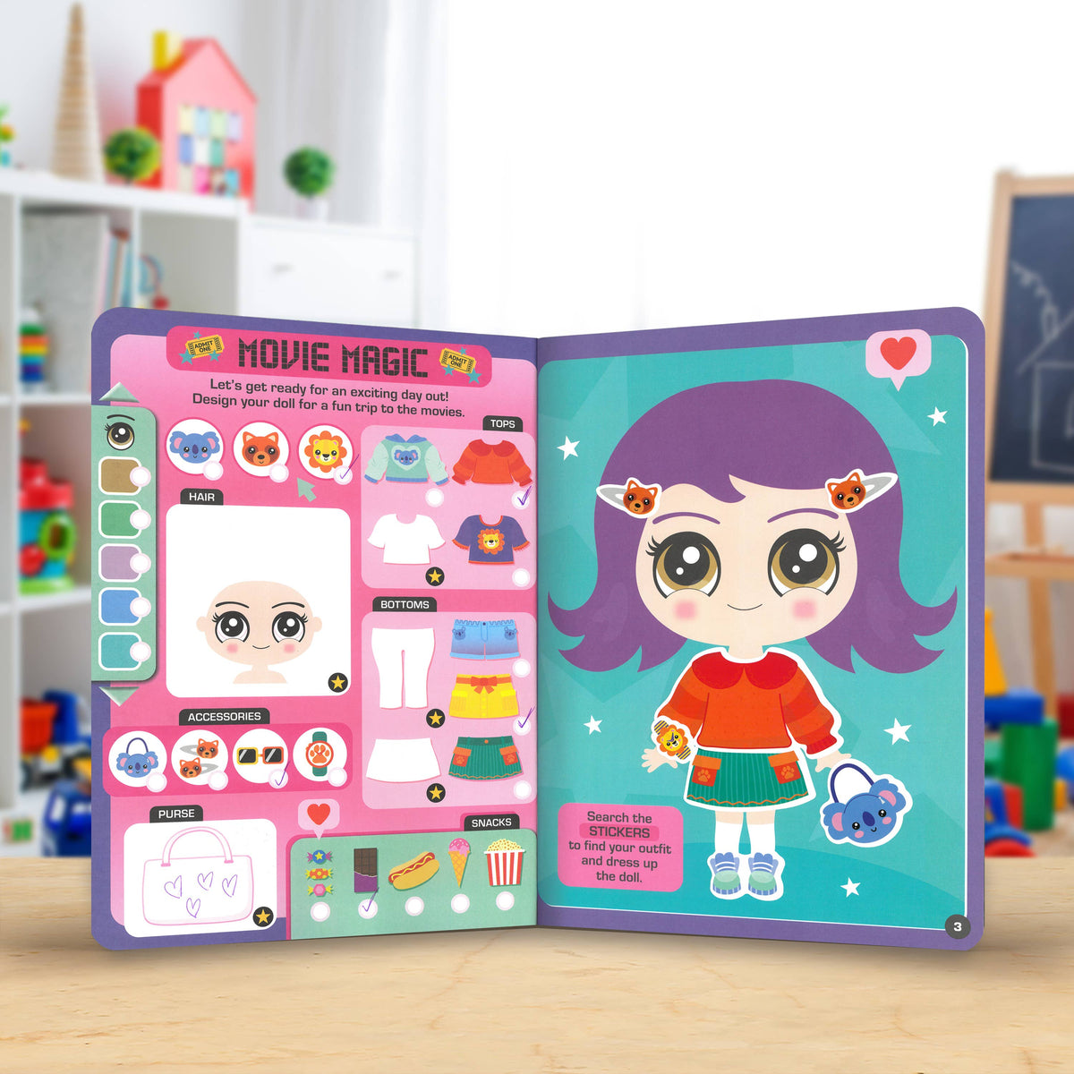 Dress up Fashion Dolls Pack