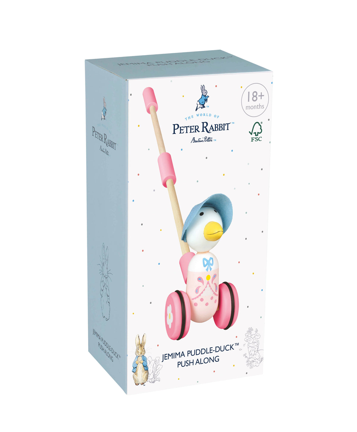 Jemima Puddle-Duck™ Wooden Boxed Push Along