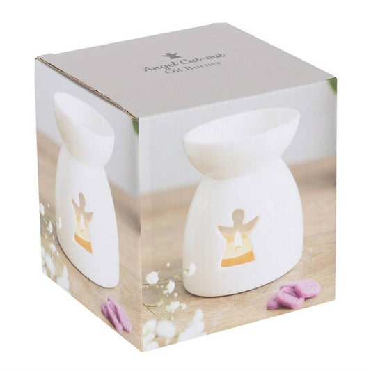 White Angel Cut-out Burner