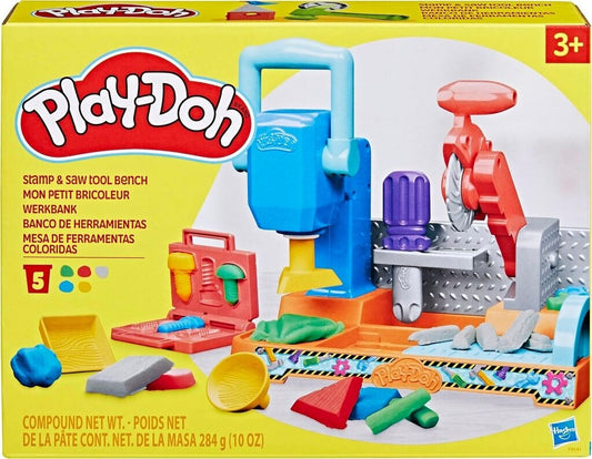 Playdoh Stamp & Saw Bench
