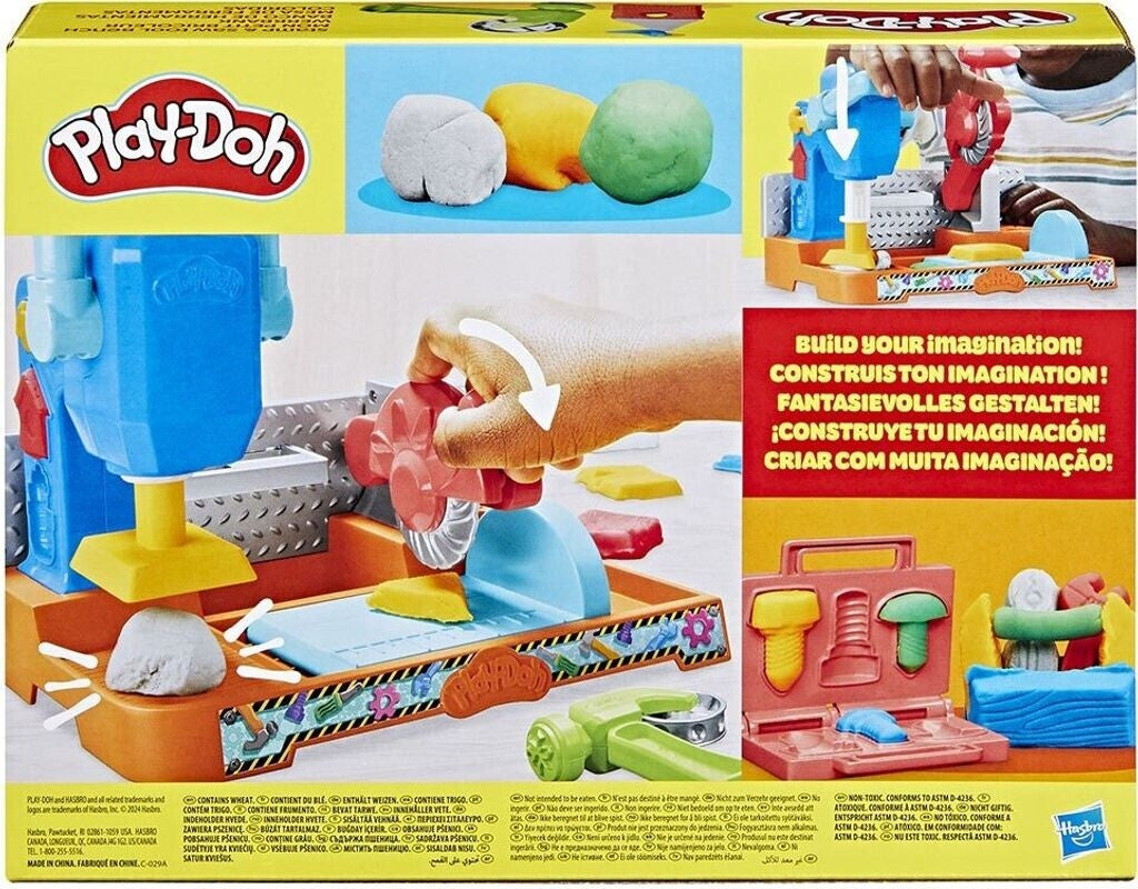 Playdoh Stamp & Saw Bench