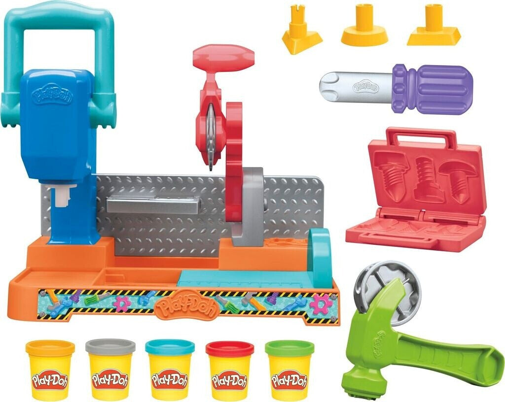 Playdoh Stamp & Saw Bench